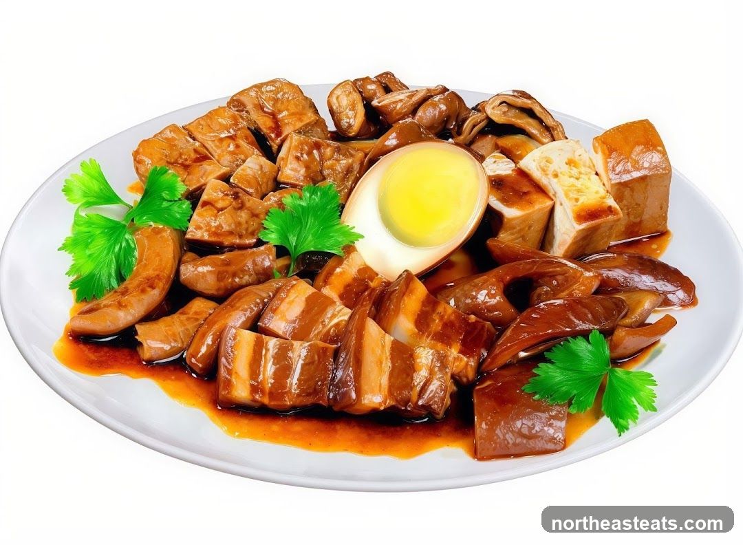 Braised Pork Belly and Egg Dish