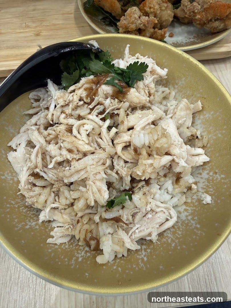Shredded Chicken Rice Bowl
