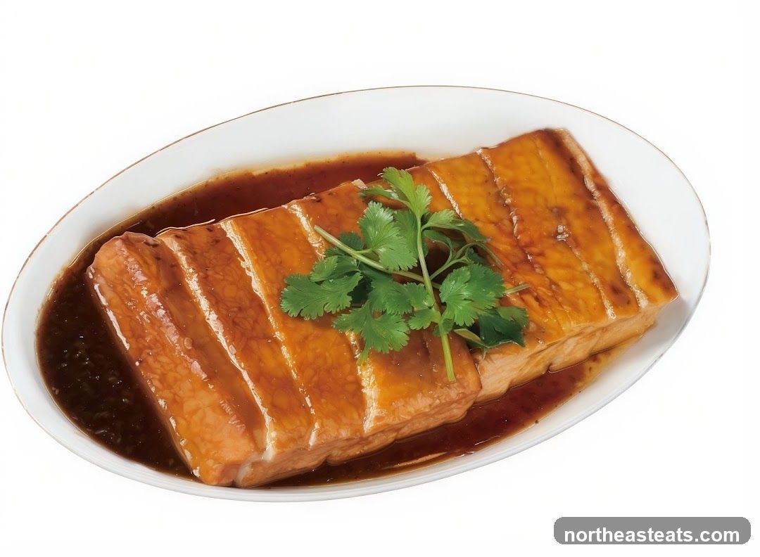 Braised Tofu Dish