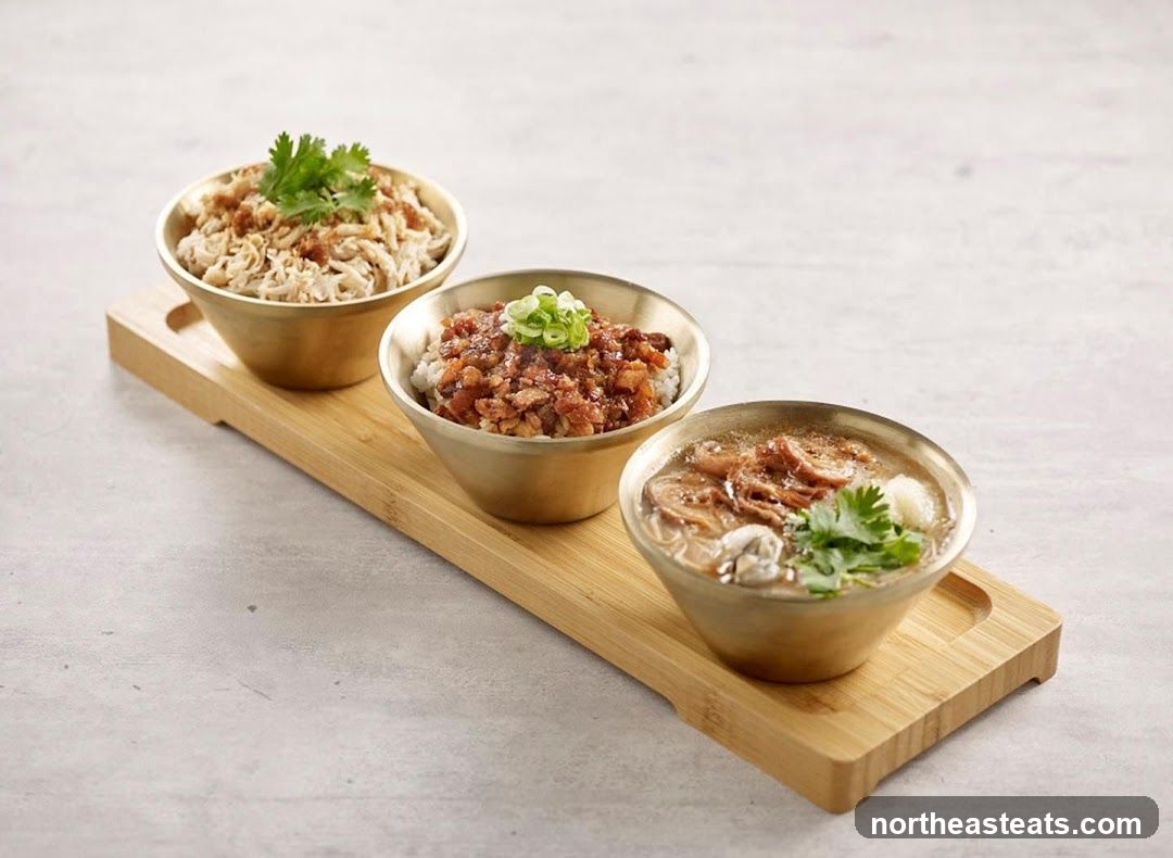 Three Bowls of Food