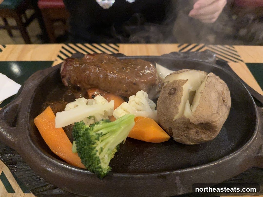 Sizzling Steak Dinner