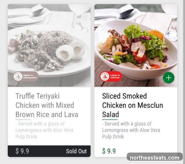 Menu Items