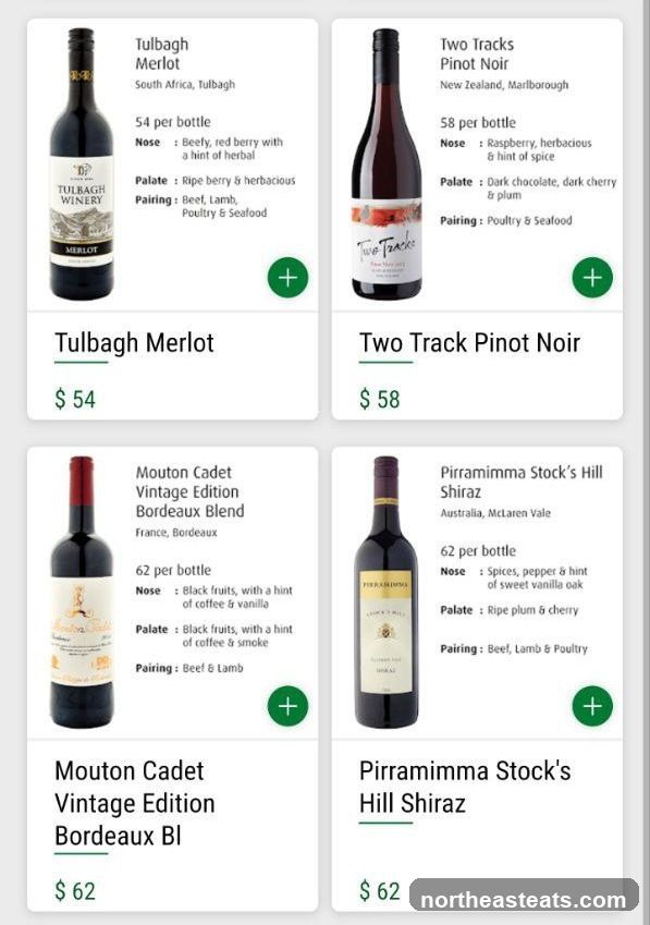 Wine List