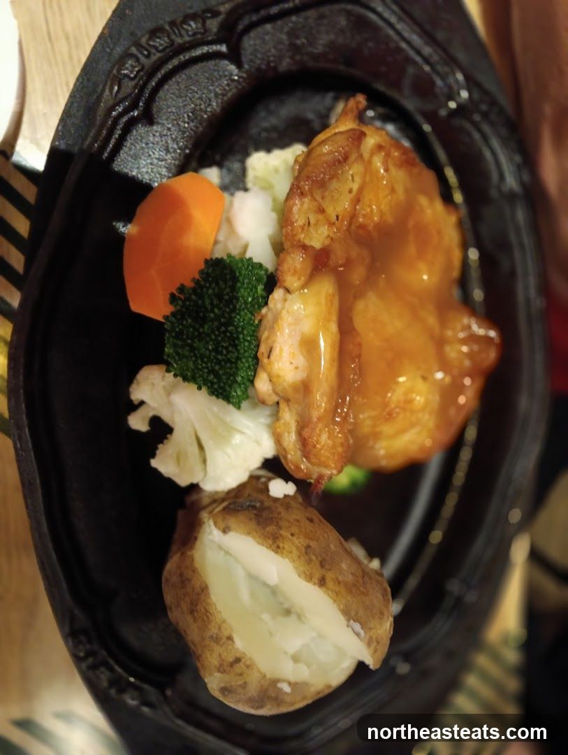 Chicken and Baked Potato