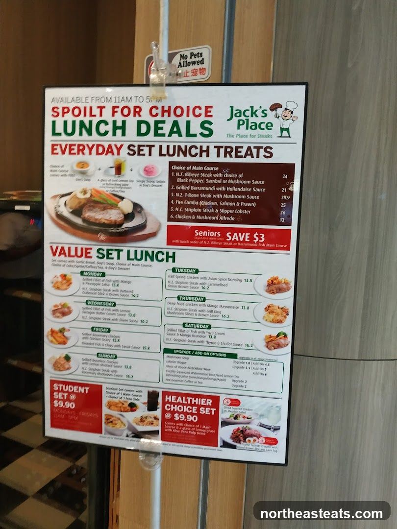 Jack's Place Lunch Deals