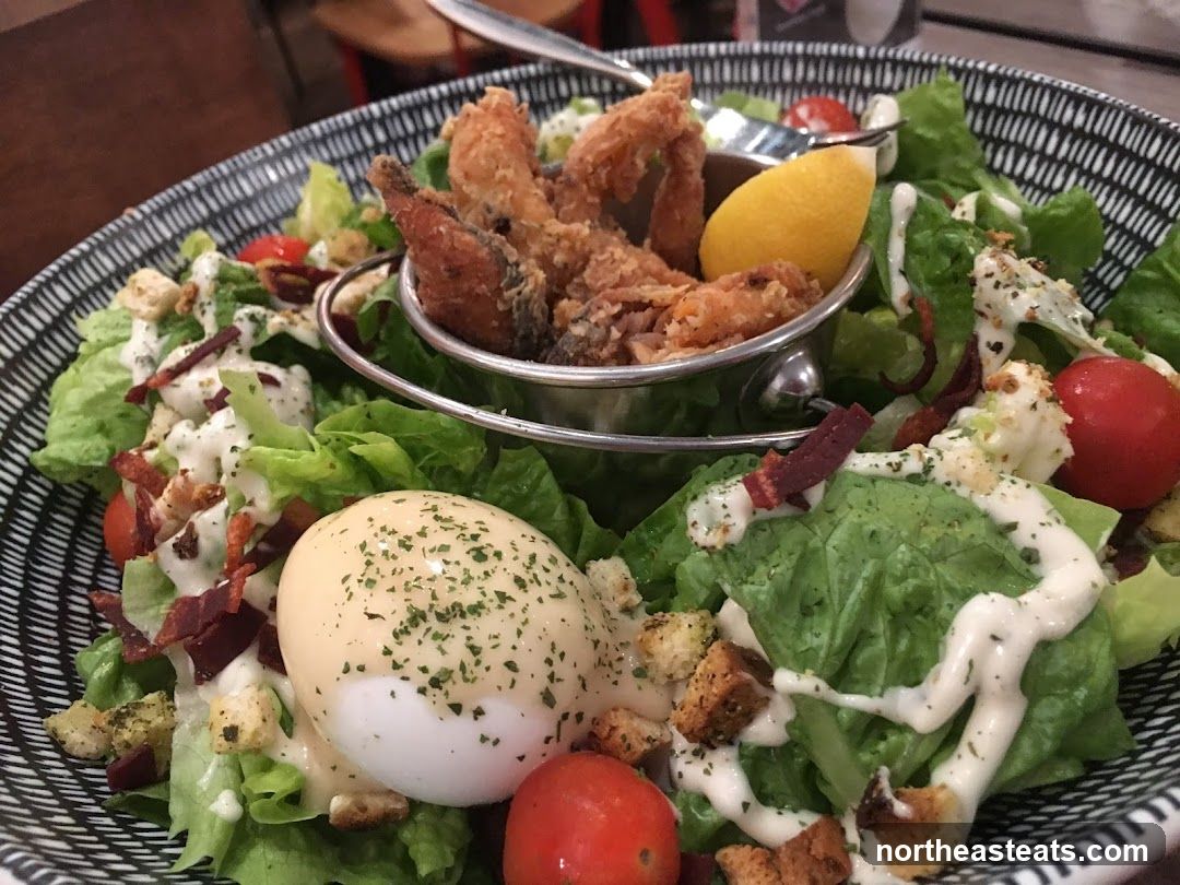 Fried Fish Salad