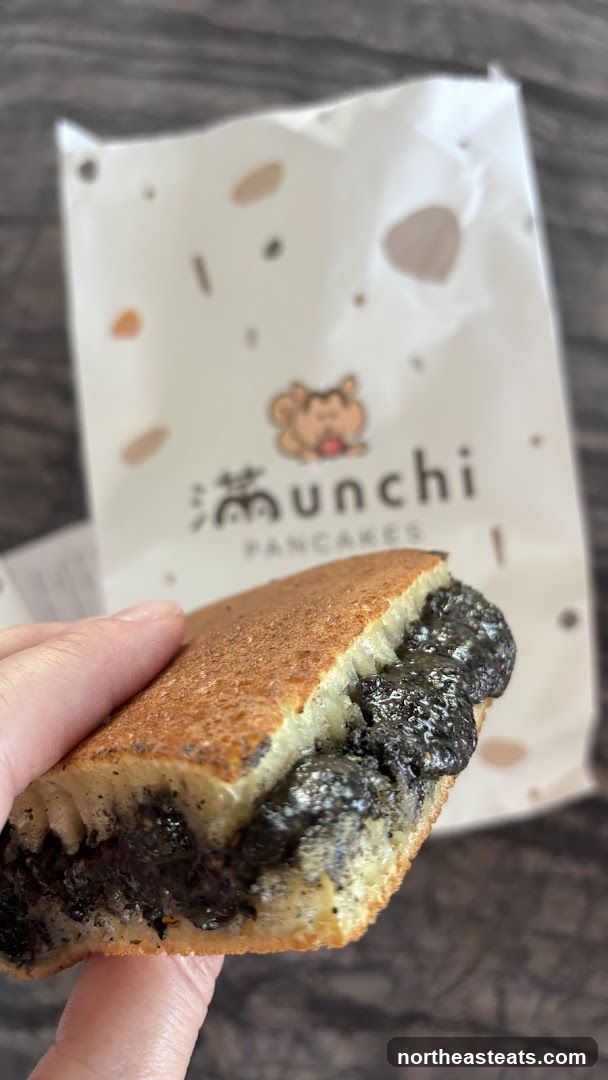 Pancake with Black Sesame Filling