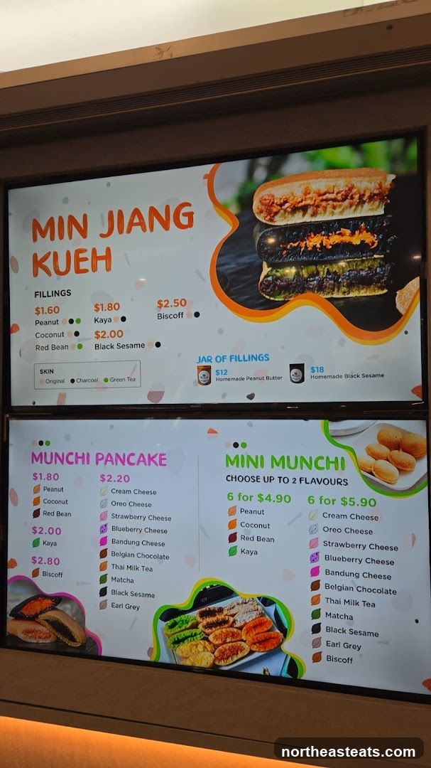 Min Jiang Kueh Menu