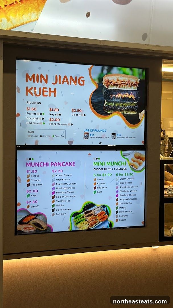 Min Jiang Kueh Menu