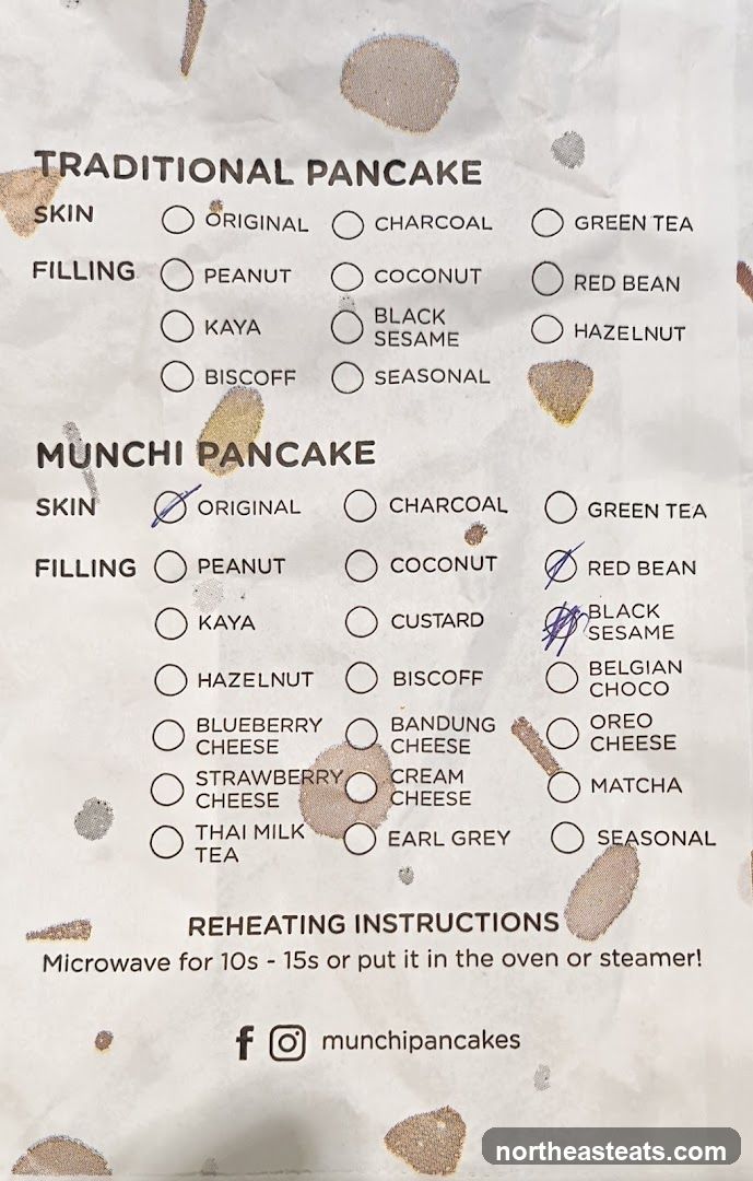 Pancake Order Form