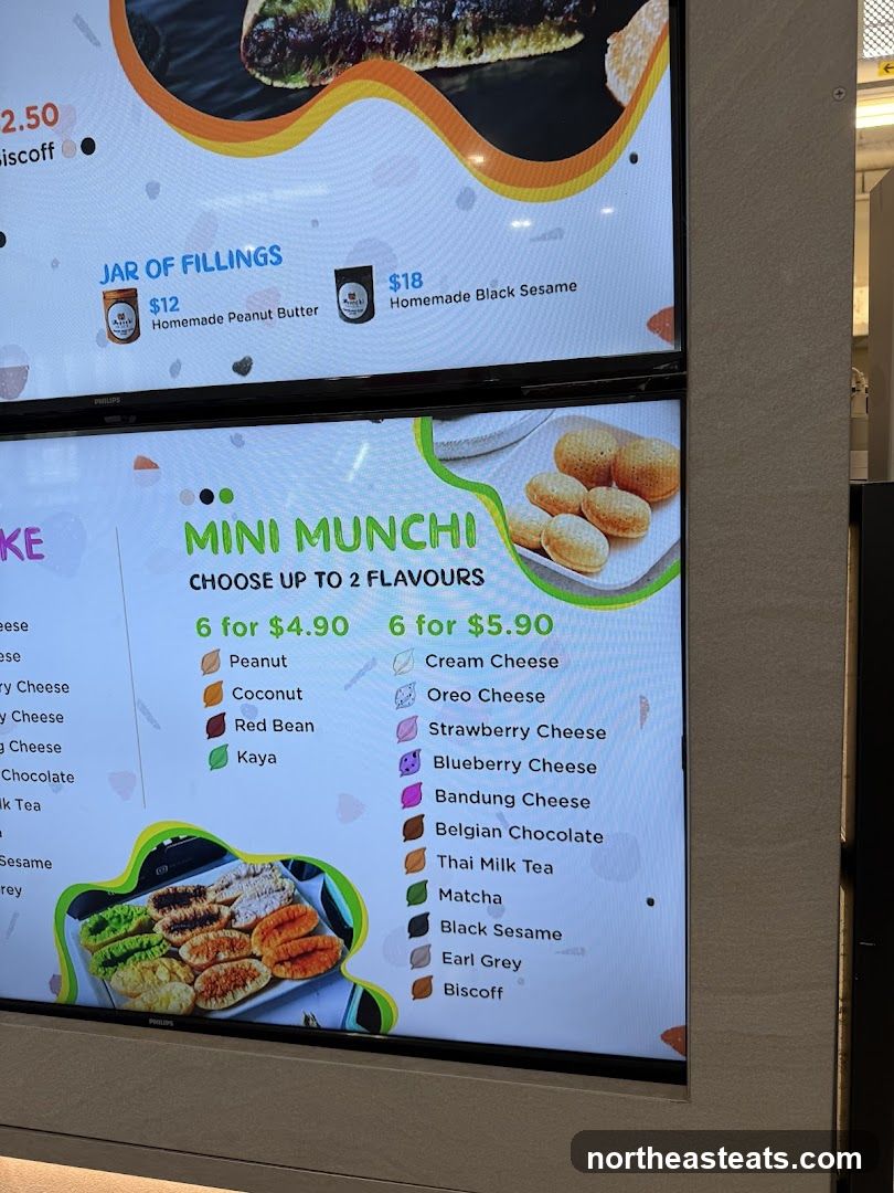 Mini Munchi Menu