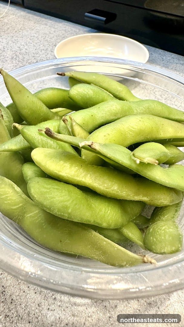 Edamame in a bowl