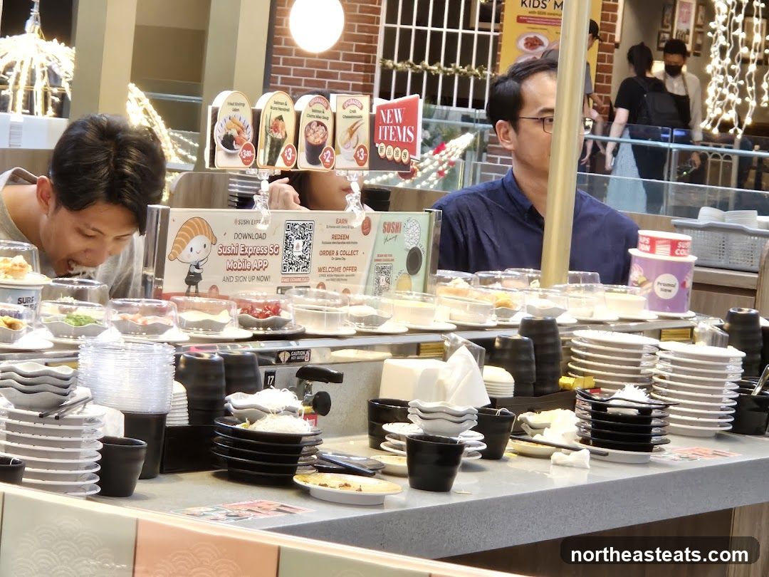 Sushi Restaurant Conveyor Belt