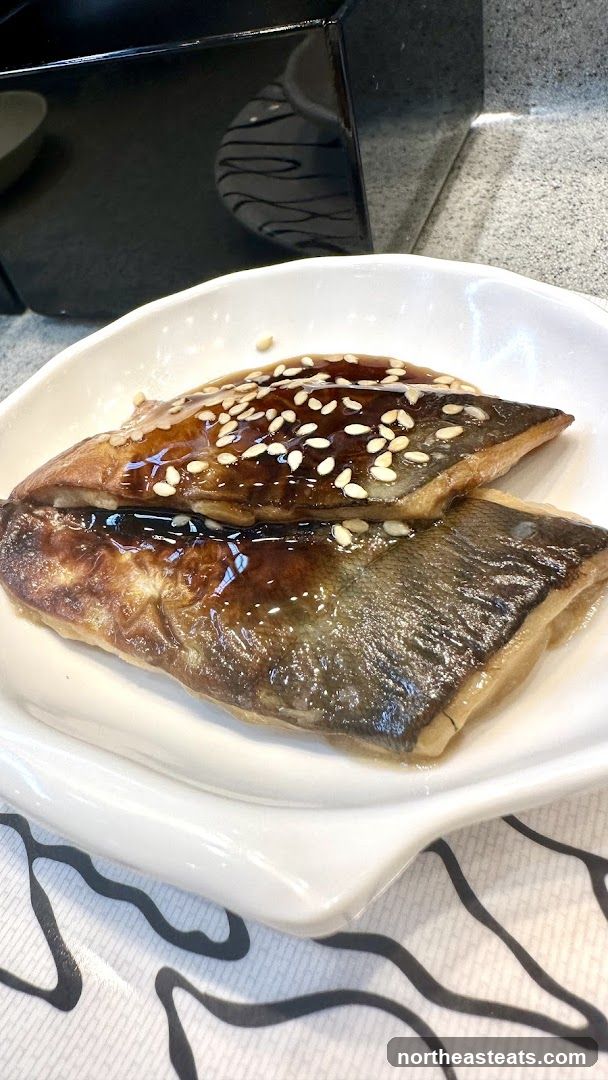 Mackerel with Sesame Seeds