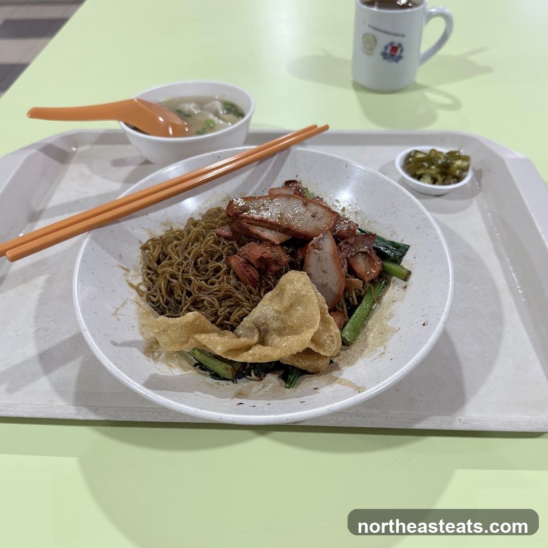 HK Wanton Noodle - Ci Yuan Hawker Centre