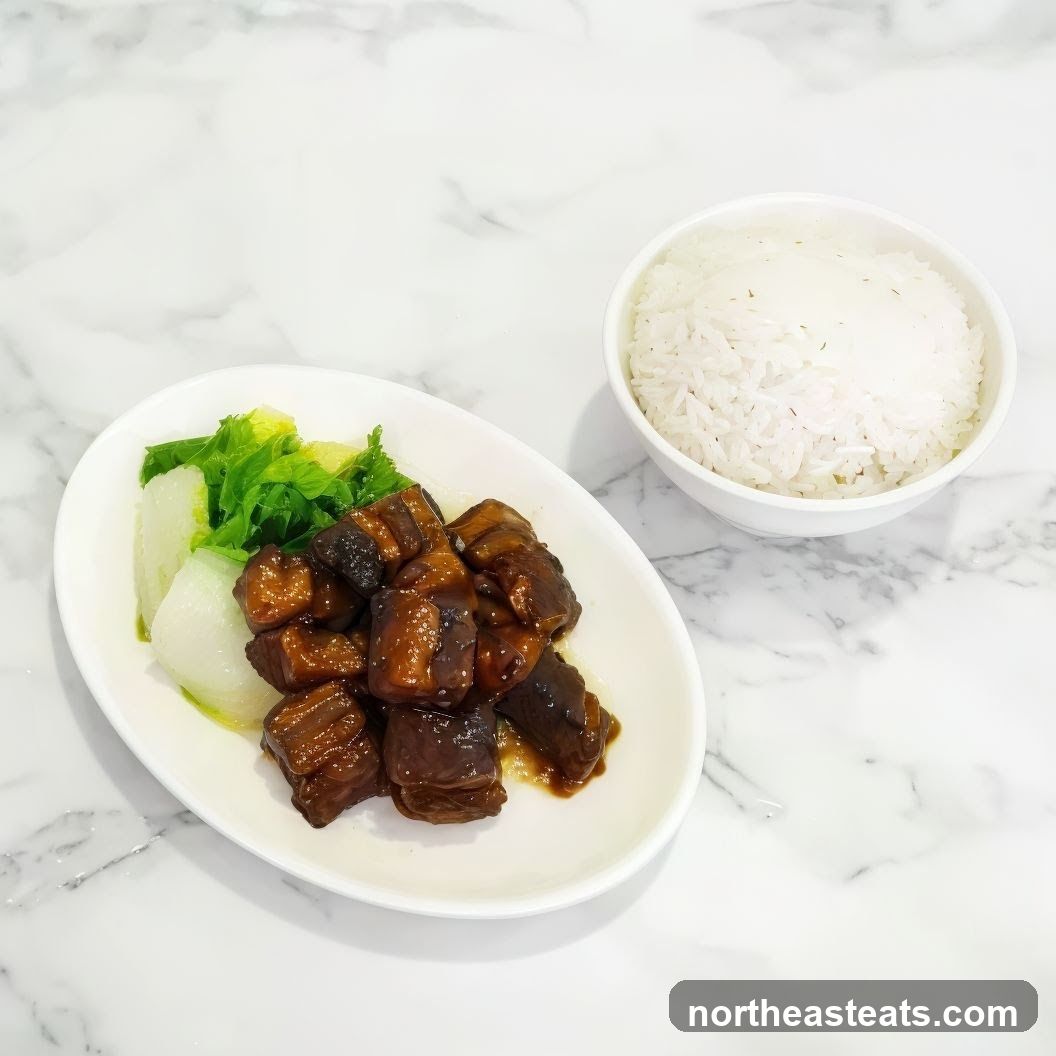 Braised Pork Belly with Rice