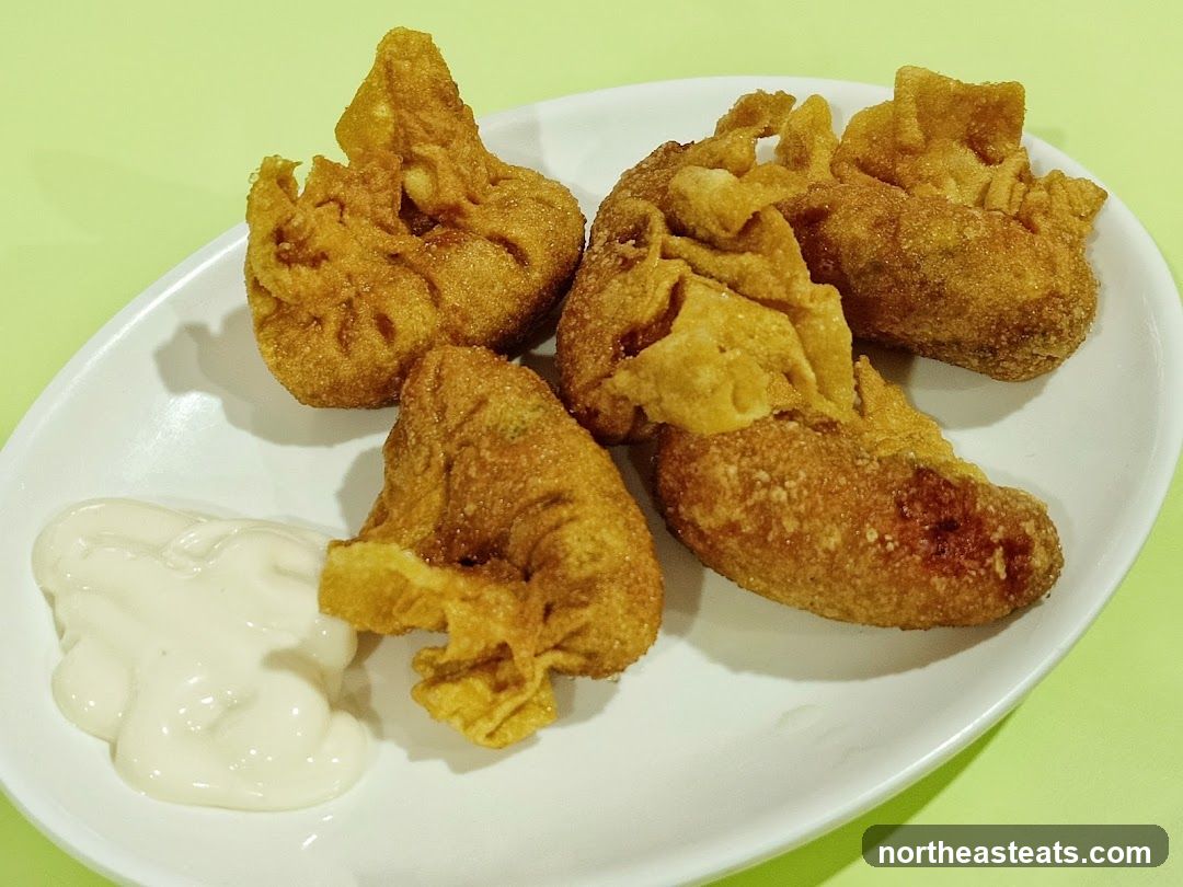 Fried Wontons with Dip