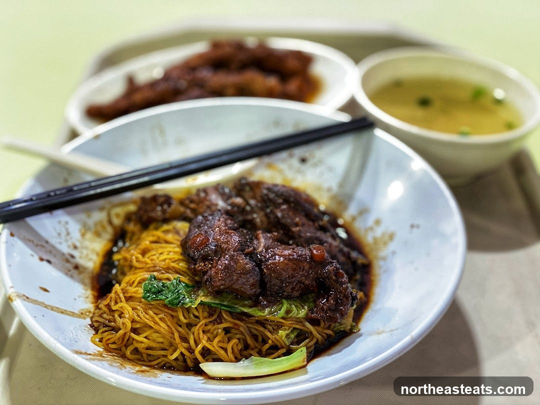 Noodles with Braised Meat