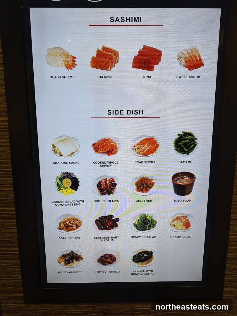 SASHIMI AND SIDE DISH