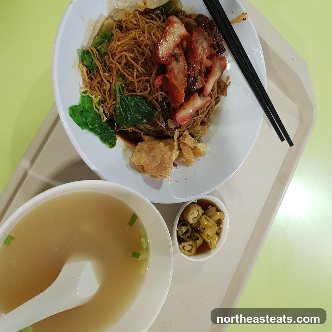 Noodles with Char Siu and Soup