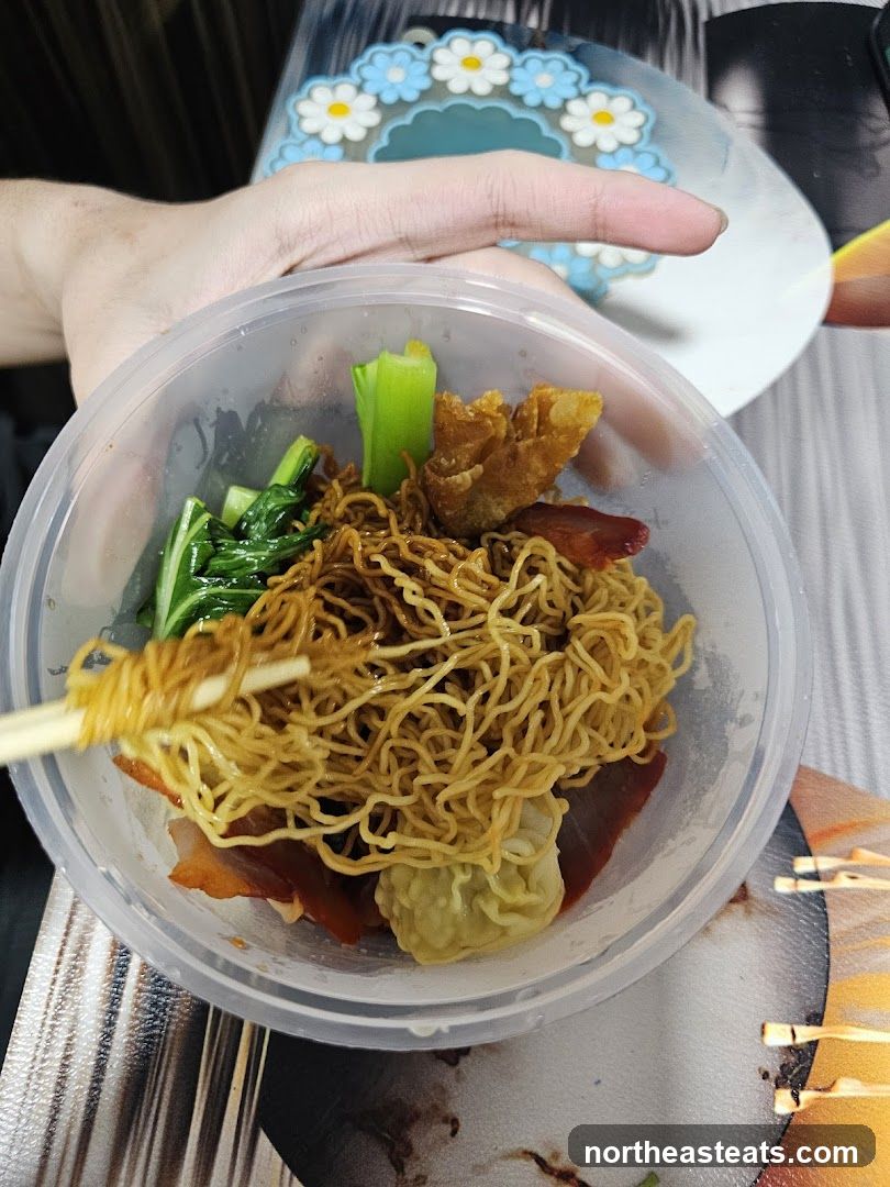 Noodles with Char Siu and Wontons
