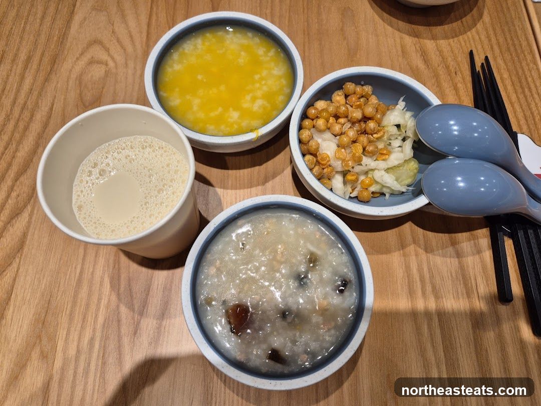 Congee and Side Dishes