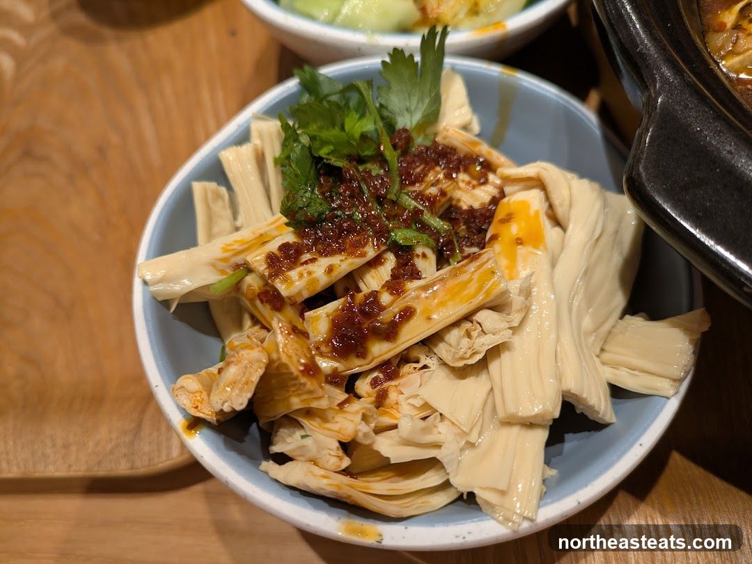 Spicy Tofu Skin Salad