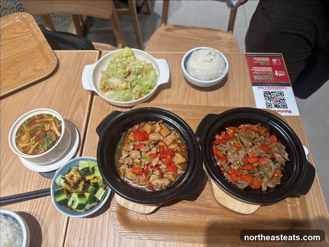 Chinese Food Spread