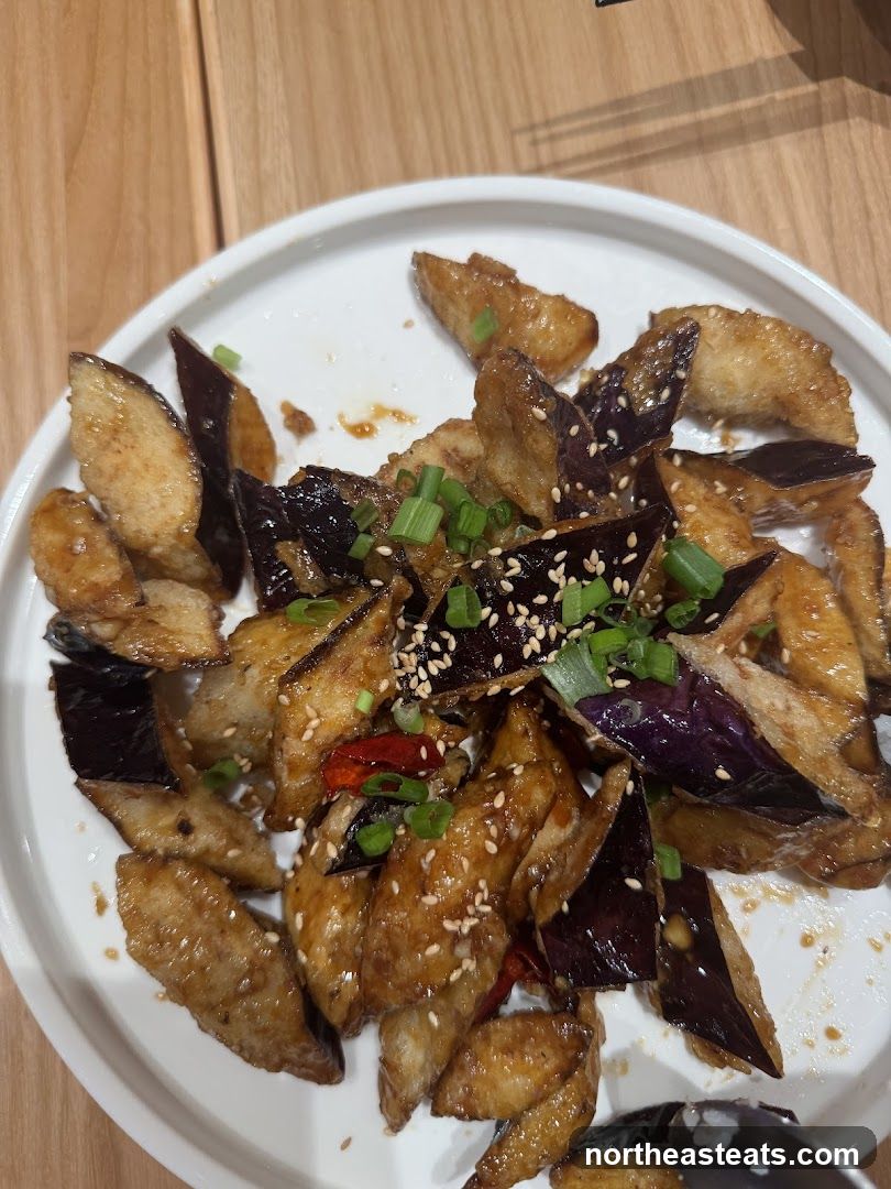 Fried Eggplant Dish