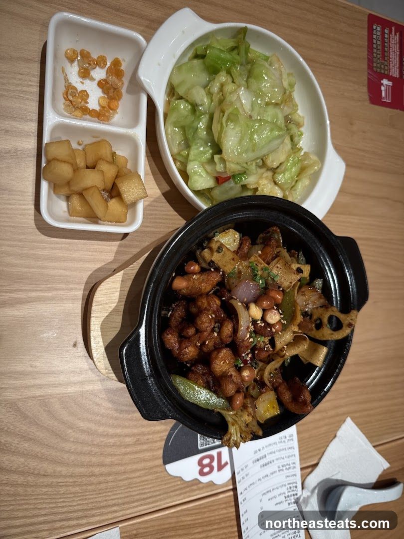 Table Setting with Food