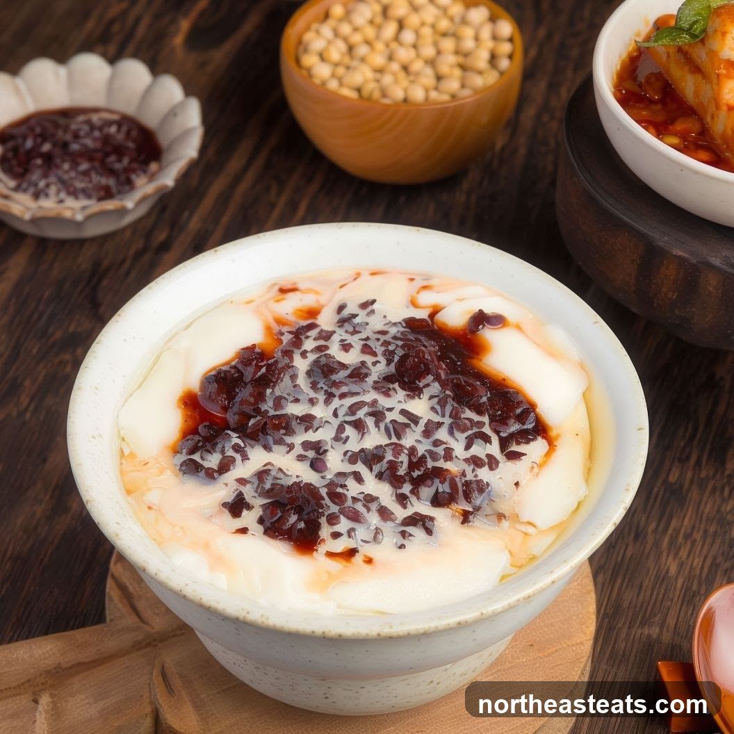 Tofu Pudding with Toppings