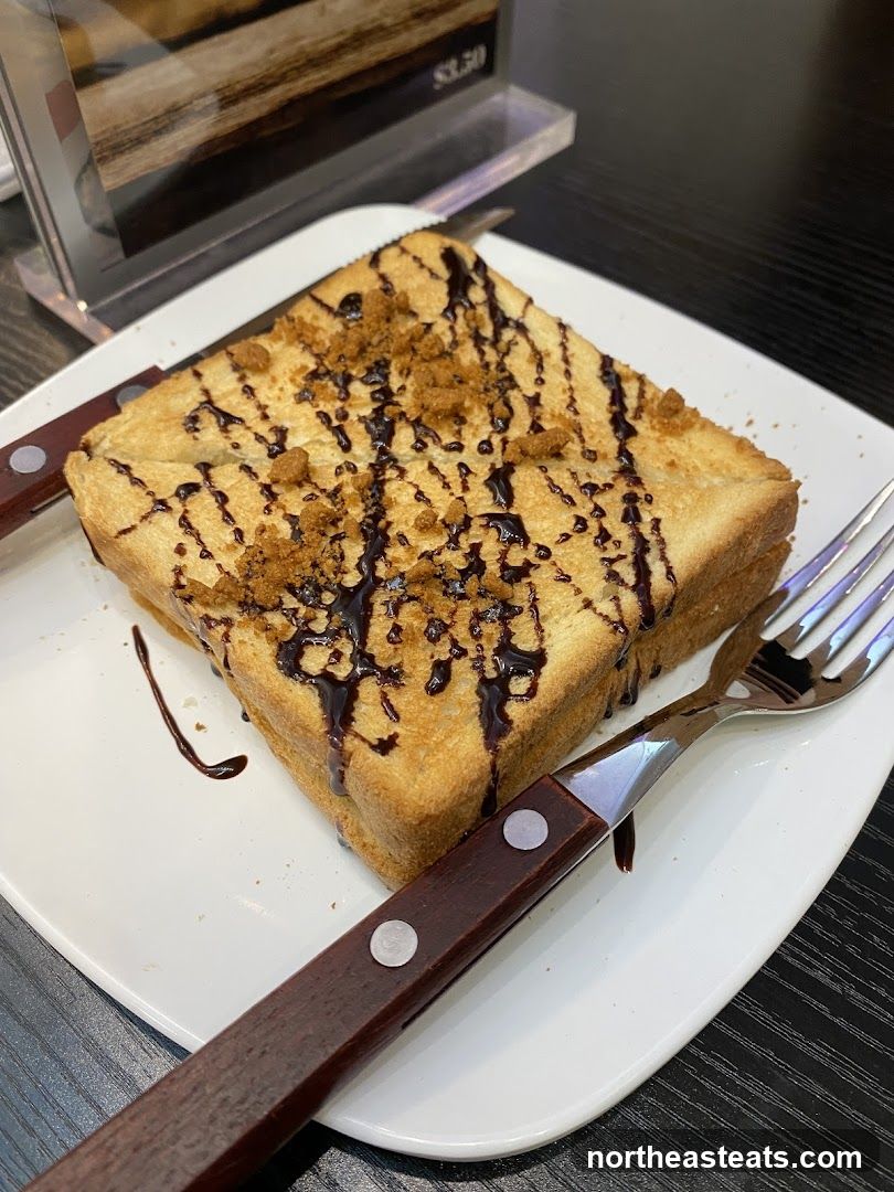 Chocolate Drizzle Toast