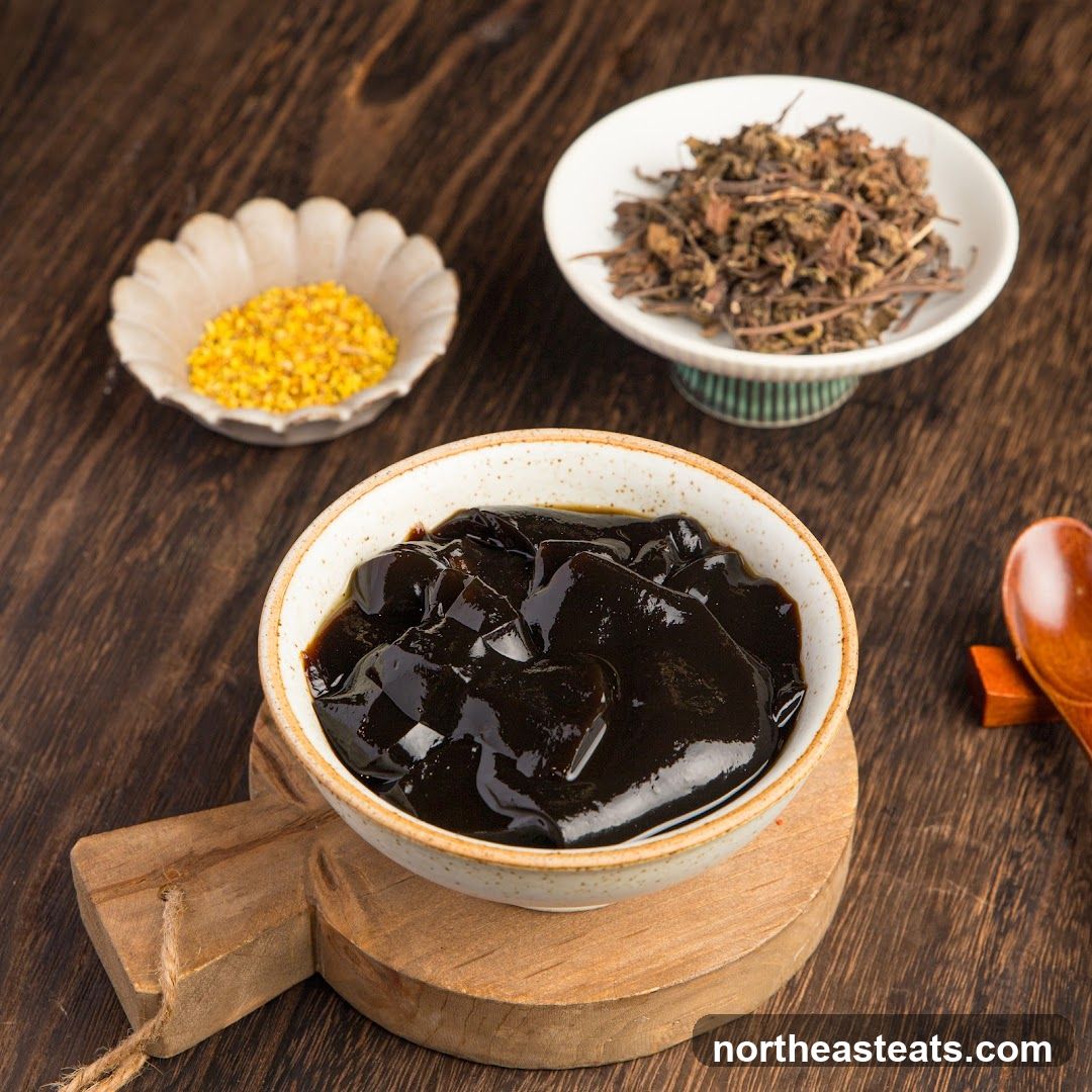 Herbal Jelly with Toppings