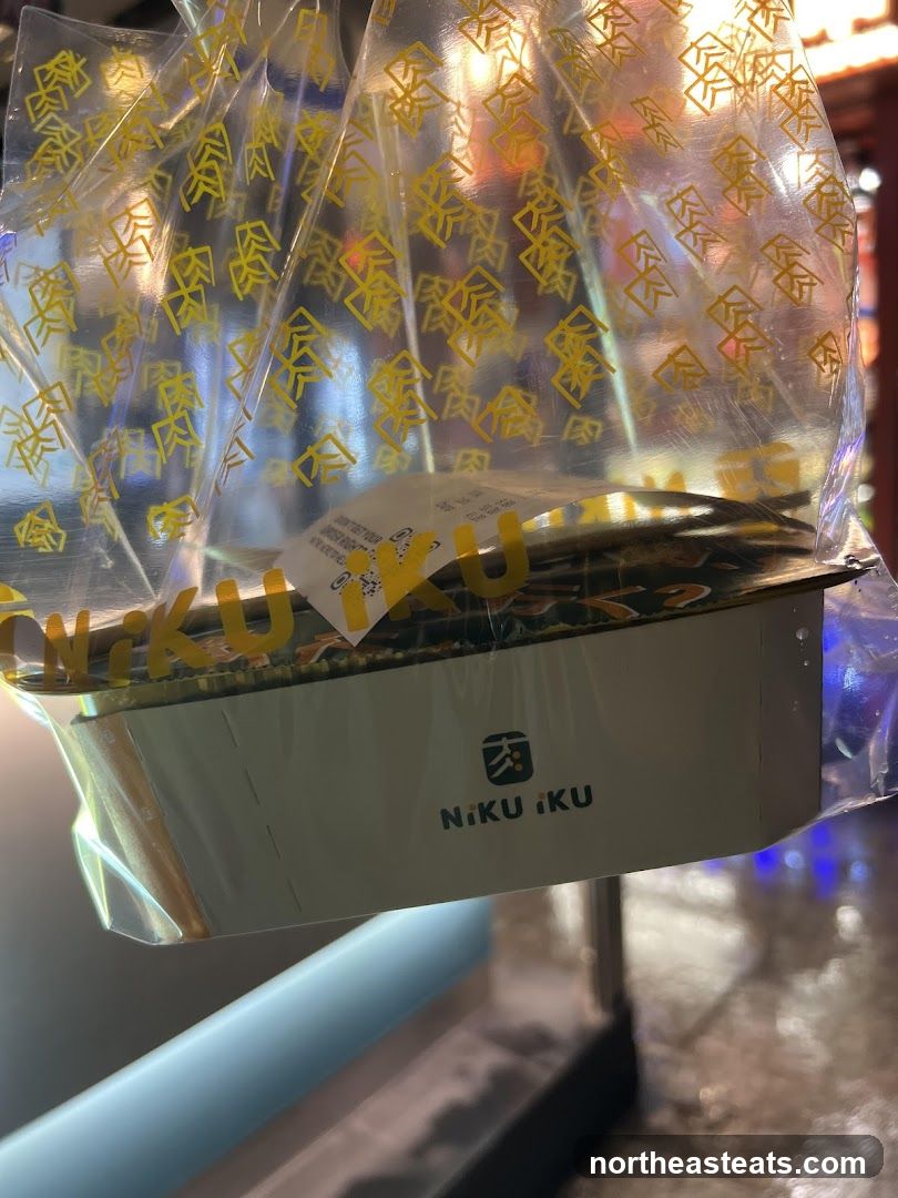Food container with logo