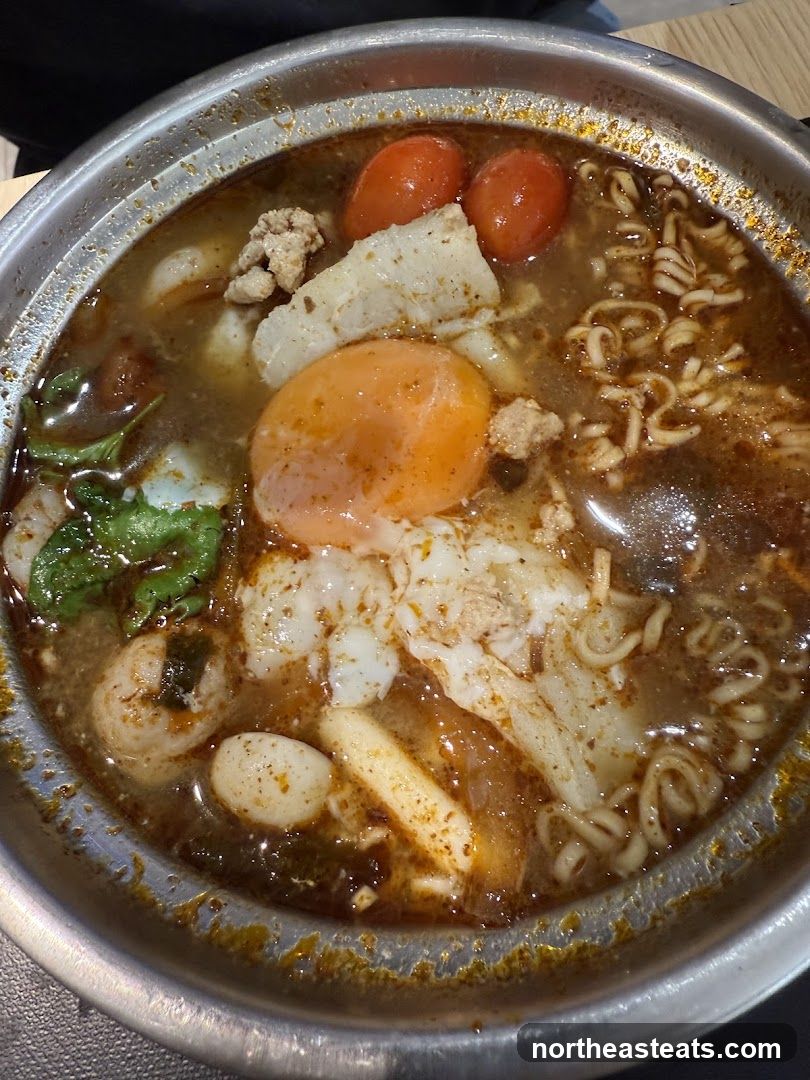 Noodle Soup with Egg and Tomatoes
