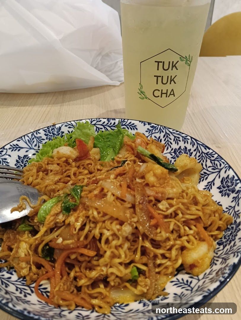 Noodles and Drink