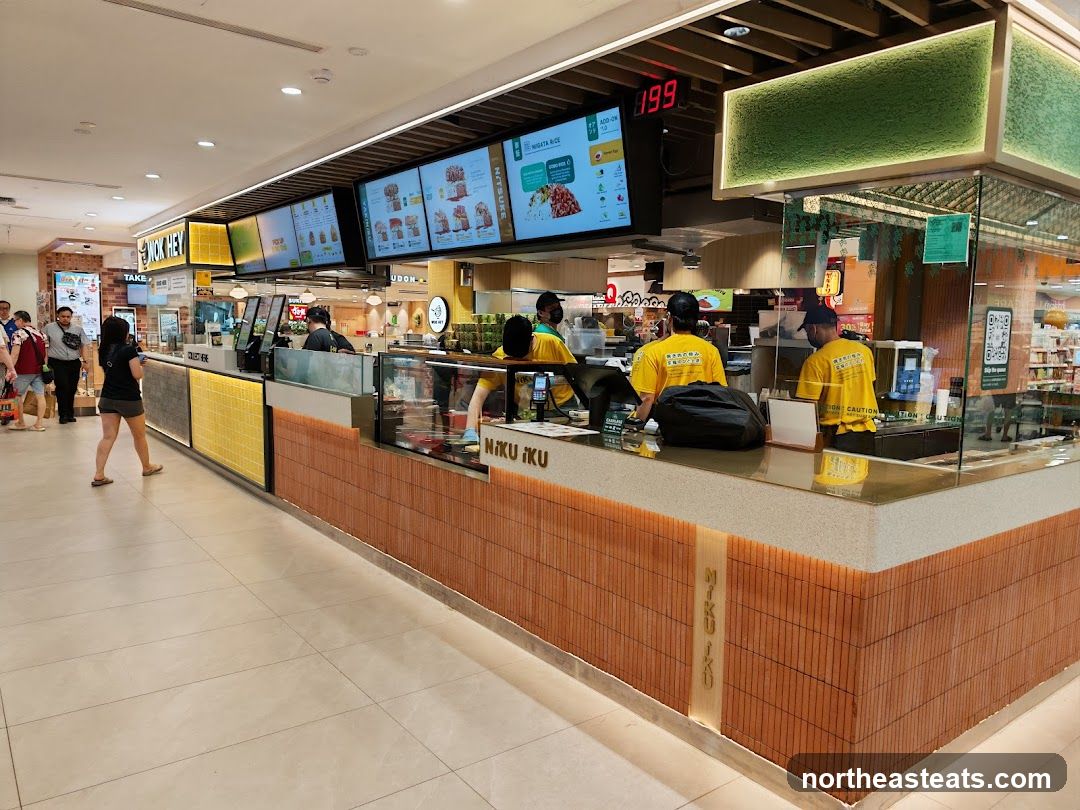Food stall in a mall