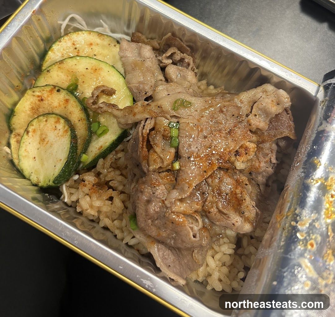 Beef and Zucchini Rice Bowl