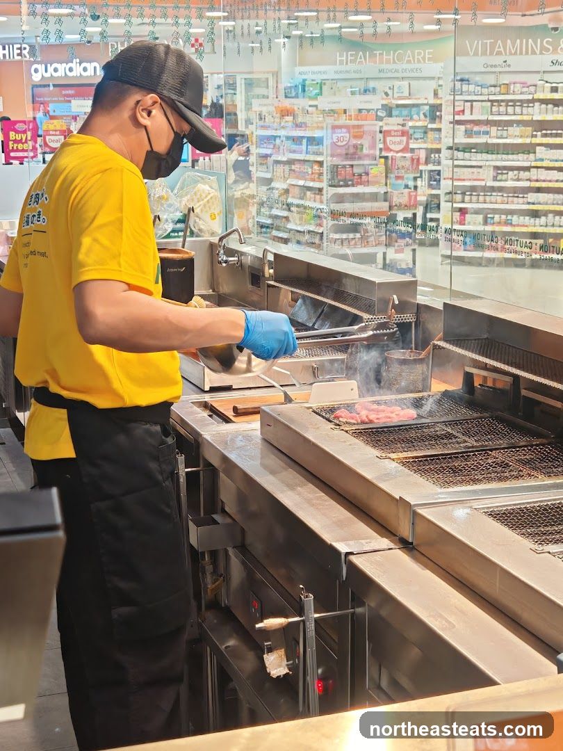 Grilling Meat