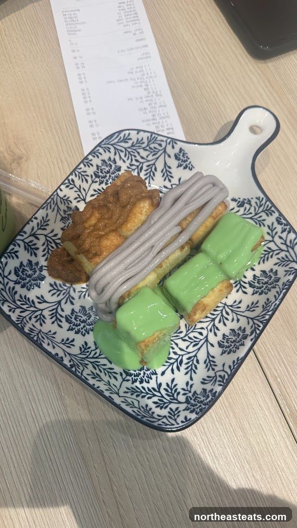 Dessert Platter with Receipt