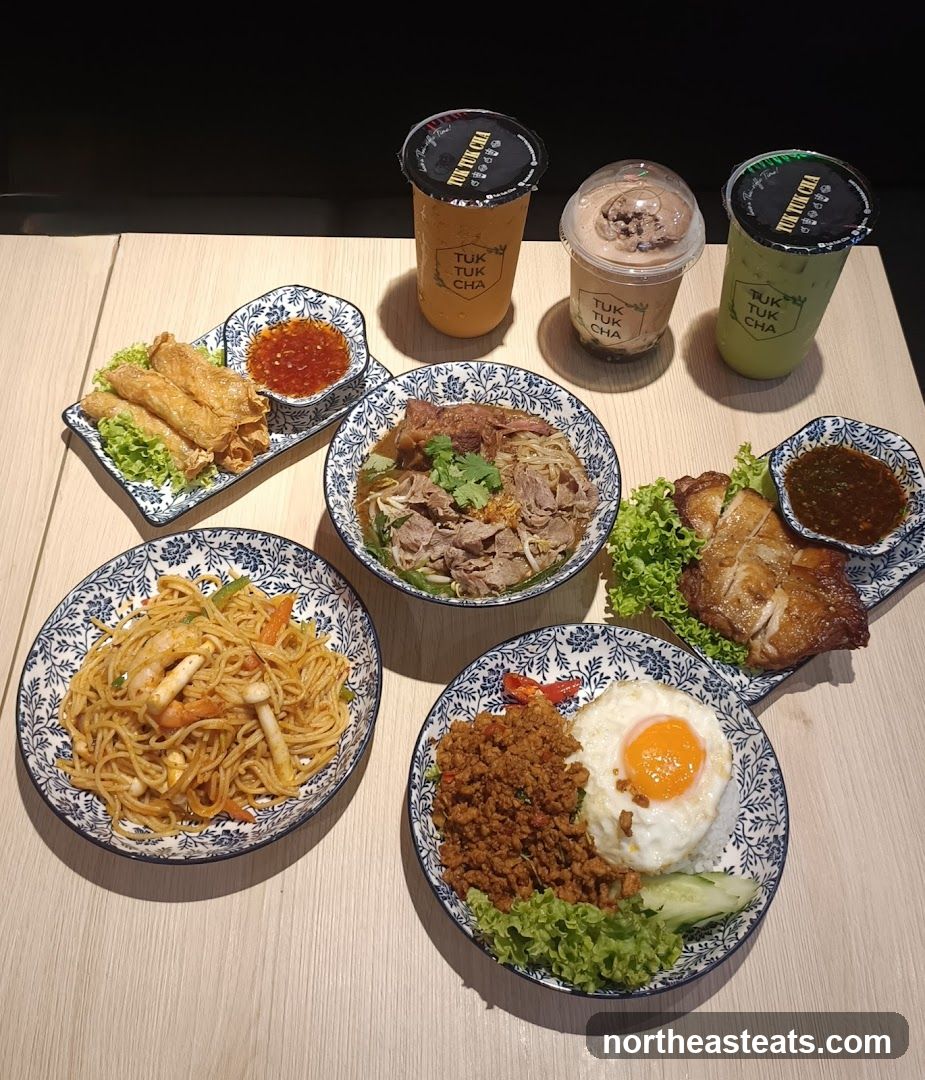 Thai Food Spread