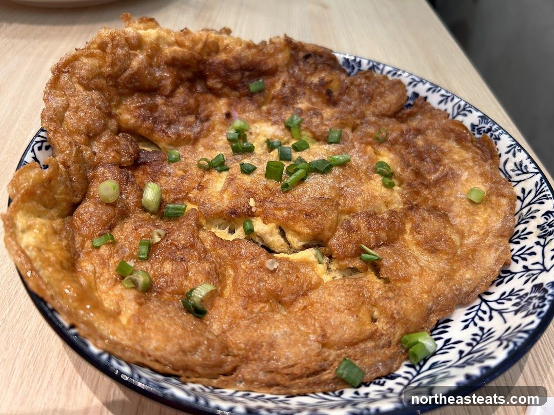 Omelette with Scallions