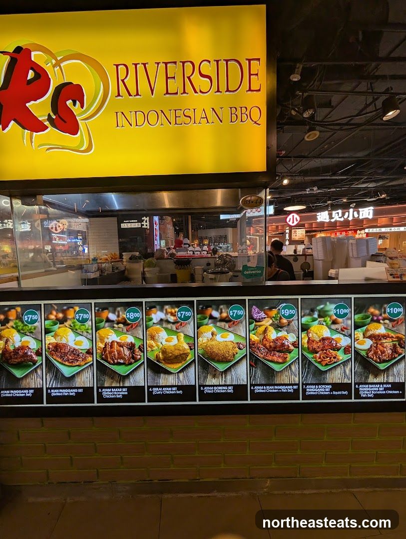 Riverside Indonesian BBQ Menu