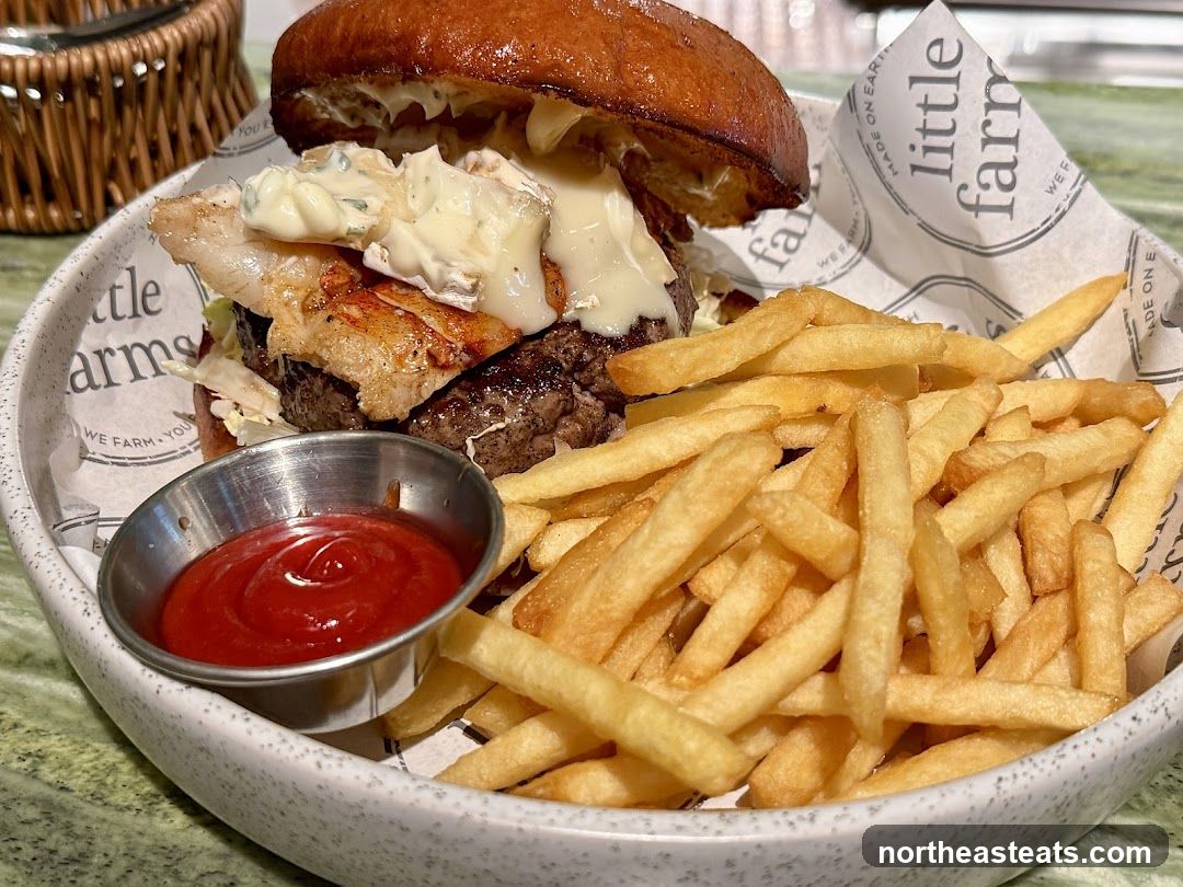 Burger and Fries