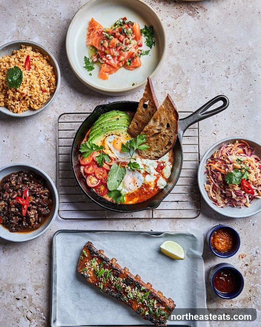 Assortment of Dishes