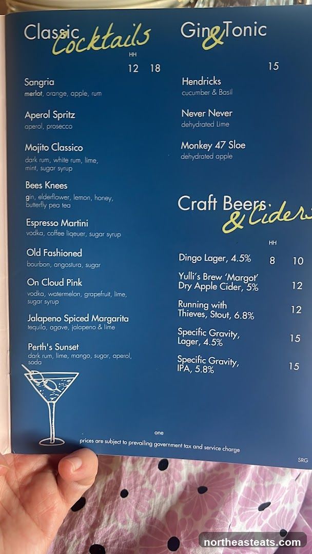 Classic Cocktails & Gin Tonic