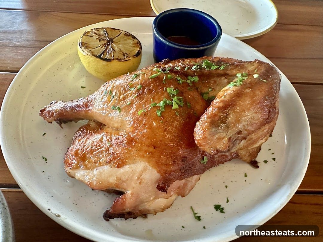 Roasted Chicken with Lemon and Sauce