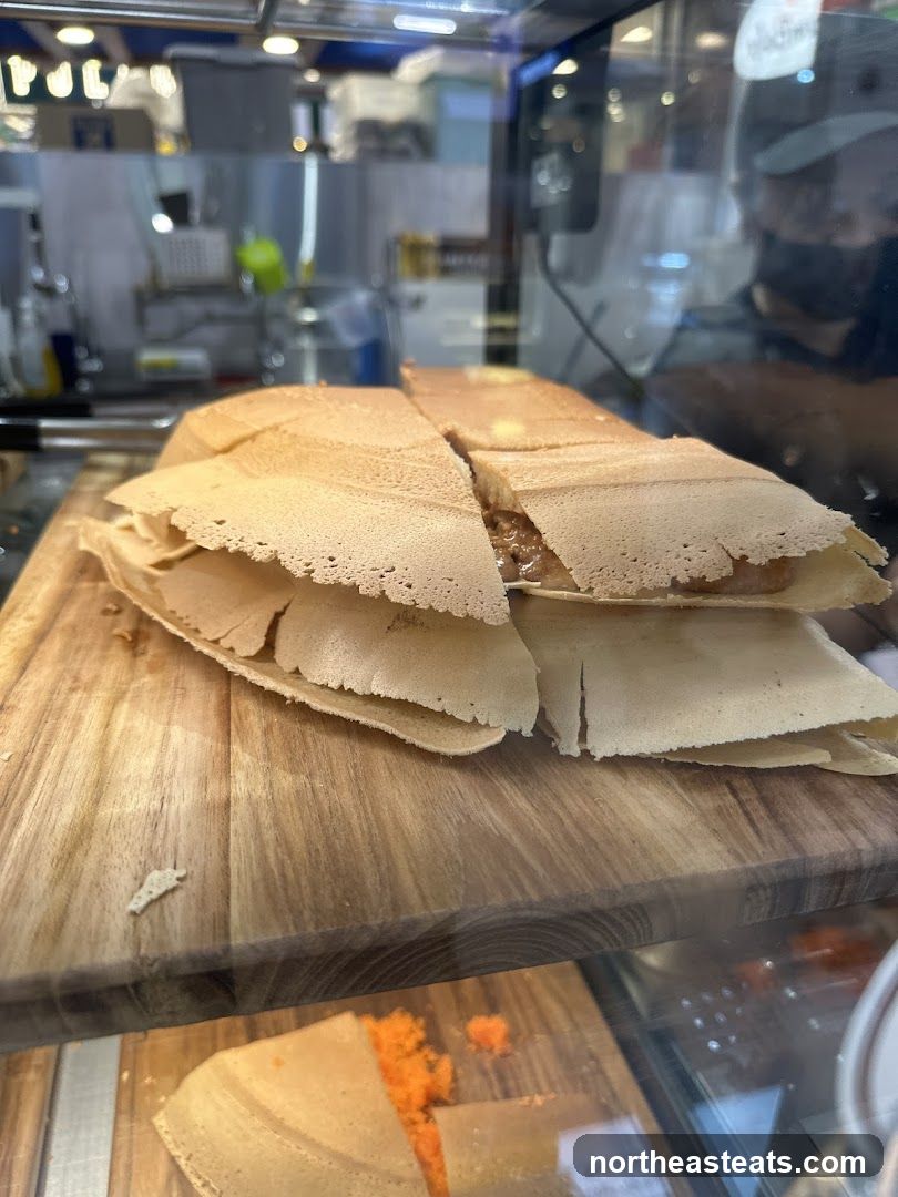 Desserts in Display Case