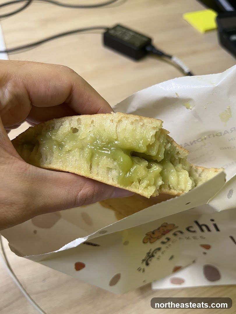 Pancake with Green Filling