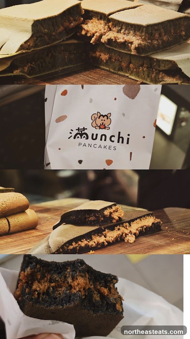 Pancakes with Peanut Butter Filling
